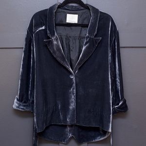 Madison Marcus Velvet Blazer Sz Small